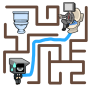 icon Maze Run(Toilet Rush Time: Toiletspellen)