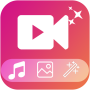 icon Video Maker with Music(Maker Video met muziekfoto's)