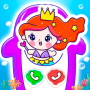 icon Princess Mermaid Baby Phone(Baby Zeemeermin Telefoonmeisjesspellen)