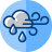 icon Rain and Wind Map(Regen- en windkaart: regen radar
) 1.003