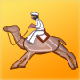 icon Camel Racing(Kamelenraces op het beursterrein)