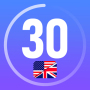 icon English in 30 days(Leer Engels Taal: Woorden)