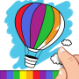 icon Finger Paint Coloring Book (Vingerverf Kleurboek
)