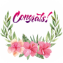 icon Congratulations(Felicitatie Wenskaarten)