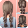 icon Easy hairstyles step by step (Gemakkelijke kapsels stap voor stap)