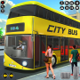 icon Passenger Coach Bus Drivinging(Passagiersbus Rijspellen 3D)