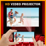icon Video Projector on wall(videoprojectorsimulator
)