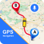 icon GPS Maps Navigation Live Map(GPS-kaarten Navigatie Live kaart)