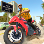 icon City Traffic Moto Rider (Stadsverkeer Moto Rider)