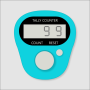 icon Tasbeeh Counter Digital SebhaZikr Dua Wazifa(Tasbih Sebha Qibla richting)
