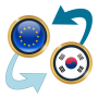 icon EUR x KRW(Euro x Zuid-Koreaanse Won)