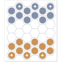 icon Hexers - Hexagonal checkers (Hexers - Hexagonale dammen)