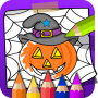 icon Halloween Coloring Book (Halloween-kleurboek
)