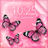 icon Pink Butterfly Live Wallpaper(Roze vlinder Live Wallpaper) 4.1.1