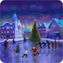 icon Christmas Rink(Kerst Rink Live Achtergrond)