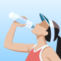 icon Water Drink(Watertracker PRO. Herinneringsworkout)