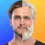 icon Face Aging Editor: Gender Swap (Gezichtsverouderingseditor: Geslachtswissel Spreek)