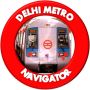 icon Delhi Metro Navigator(Delhi Metro Nav Tarief Routekaart)
