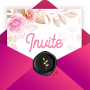 icon Invitation Maker - Card Design (Uitnodigingsmaker - Kaartontwerp)