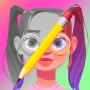 icon Blind Coloring(Blind Coloring - Art Tycoon)