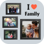 icon Family photo editor & frames (Family foto-editor en frames)