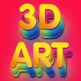 icon 3D ART(ART 3D
)