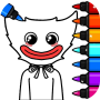 icon Kids Coloring Games: Art Draw(Kleurspellen: Art Draw Paint)