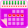 icon Calendario menstrual(Periode Tracker Kalender: Vruchtbaarheid Ovulatie
)