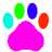 icon paw puppy dogs(poot machtige pups springen
) 1.3