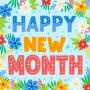 icon Happy new month(Citaten van de gelukkige maand
)