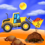 icon Build Kids Truck Repair Wash Puzzle Learning game(voorschoolse peuters rijdende vrachtwagens service voor baby)