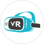 icon Vr player 3D Video player VR v (Vr-speler 3D Videospeler VR v)
