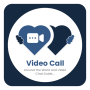 icon Video Call Around The World And Video Chat Guide(Videogesprek over de hele wereld en videochatgids
)