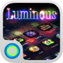 icon Luminous(Lichtgevend Hola Launcher-thema)