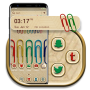 icon Binder Clips Launcher Theme (Binder Clips Launcher Thema)