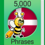 icon Learn Danish - 5,000 Phrases (Leer Deens - 5.000 Zinnen
)