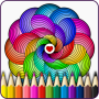 icon Mandalas Ausmalbilder(Mandala's kleurplaten (+200 gratis sjablonen))