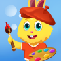 icon Coloring games for kids 2-3 ye (Kleurplaten voor kinderen 2-3 jaar)