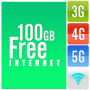 icon New free 25 GB Internet Data Bundle(Gratis data - dagelijks 100 GB internet Ontvang gratis
)