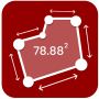 icon GPS Field Area Measurement App (GPS-app voor gebiedsmeting)