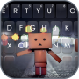icon Cute Boxman(Cute Boxman Keyboard Background
)