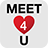 icon Meet4U(Meet4U - Chat, liefde, singles!) 1.34.18