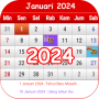 icon Kalender Indonesia (Indonesische kalender)