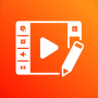 icon Video Editor(Bijsnijden, knippen en samenvoegen Video-editor)