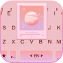 icon Heartbeat Kpop Pink(Heartbeat Kpop Roze toetsenbordachtergrond
)