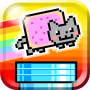 icon Flappy Nyan: flying cat wings (Flappy Nyan: vliegende kattenvleugels)