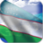 icon Uzbekistan Flag(Vlag van Oezbekistan Live Wallpaper) 4.2.8
