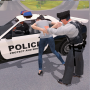 icon Police ChaseThe Cop Car Driver(Politieachtervolging Cop Autobestuurder)