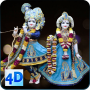 icon Krishna(4D Radha Krishna Murti Darshan Live Wallpaper)