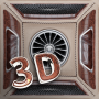 icon 3D Wallpaper Clock Widget HD